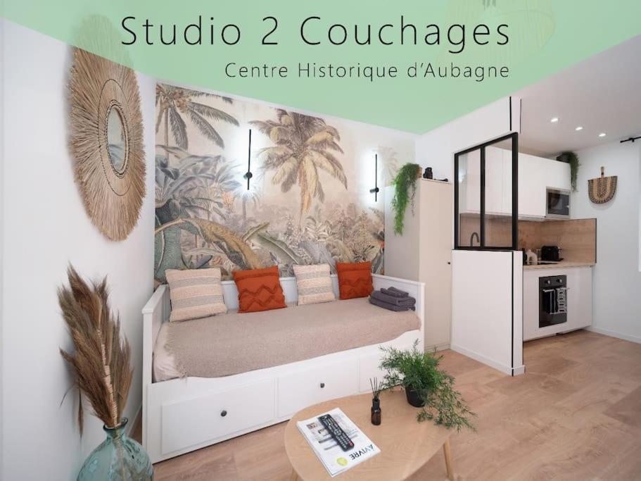 Le Gachiou - Studio 2 Couchages - Centre Historique Aubagne Exteriör bild